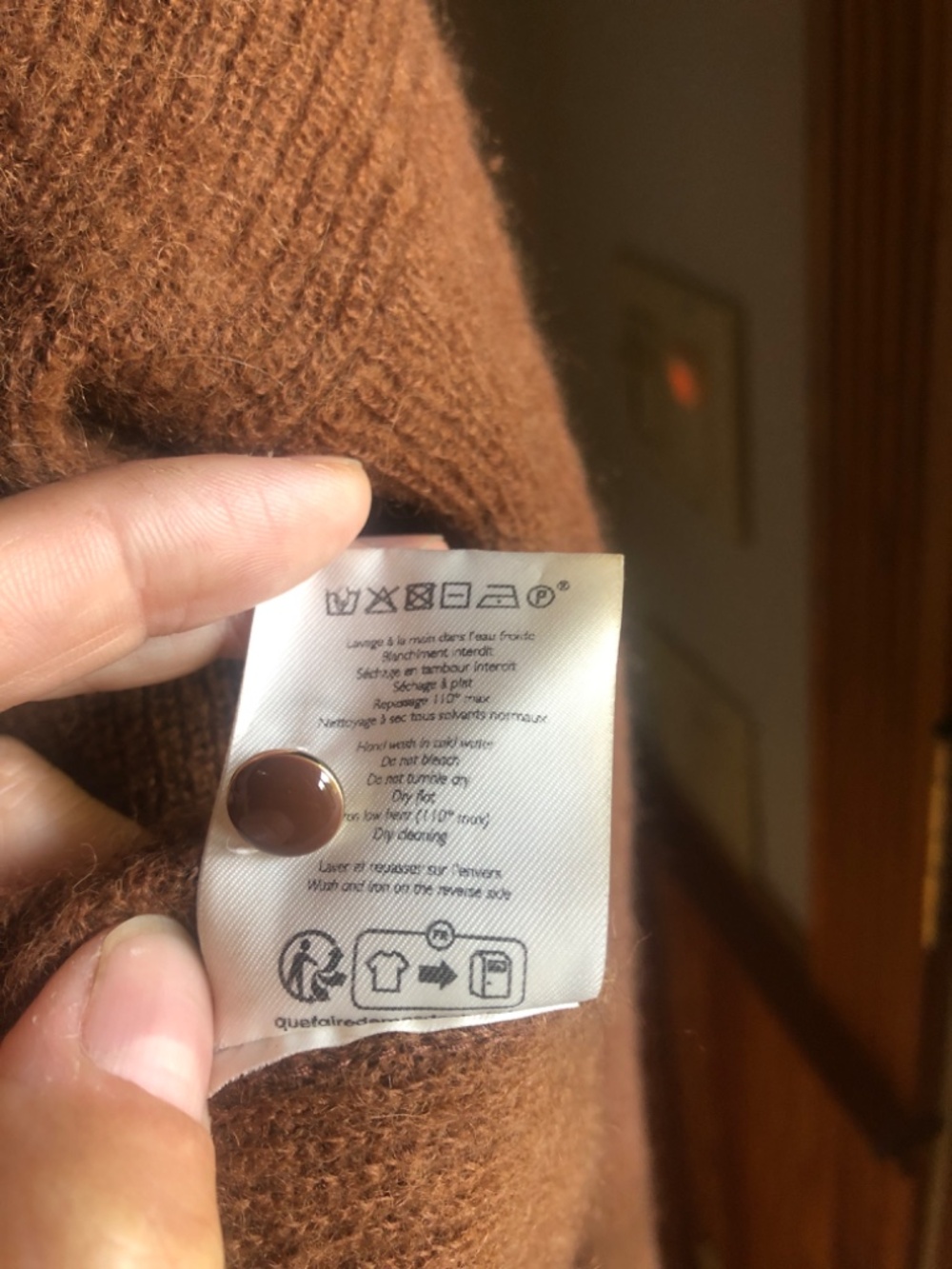Sezane Barry Cardigan Sweater - Picture 4 of 5